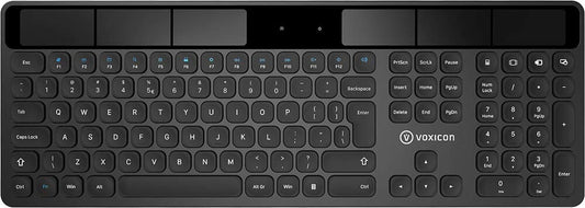 Voxicon DK-SO2WL-B/INT tangentbord Universal RF Trådlös QWERTY Amerikanskt internationellt Svart