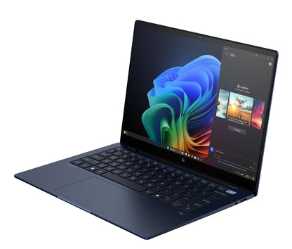 HP EliteBook Ultra G1q8 Qualcomm Snapdragon X1P-42-100 Bärbar dator 35,6 cm (14") 2.2K 16 GB LPDDR5x-SDRAM 512 GB SSD Wi-Fi 7 (802.11be) Windows 11 Pro Blå