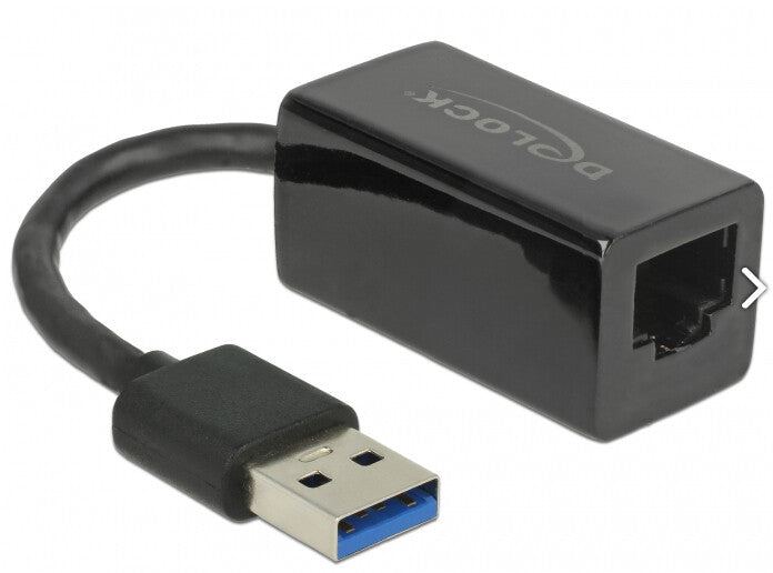 DeLOCK 65903 dockningsstationer för bärbara datorer USB Type-A Svart