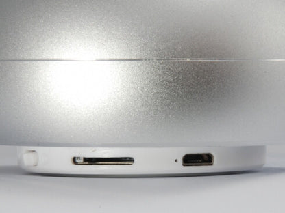 Conceptronic BEATTIE01S bärbara högtalare och partyhögtalare Silver 3 W