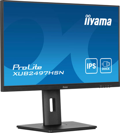 iiyama ProLite XUB2497HSN-B2 platta pc-skärmar 60,5 cm (23.8") 1920 x 1080 pixlar Full HD LED Svart