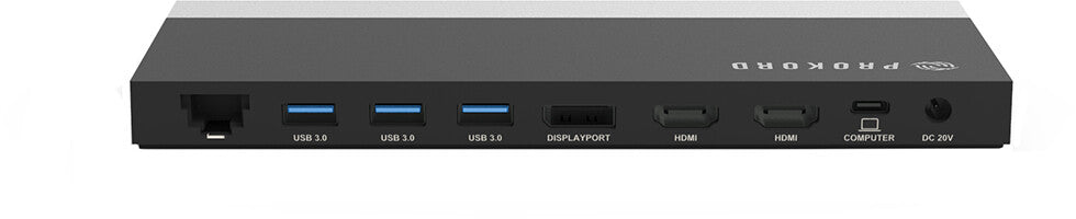 Prokord UMD05 Kabel USB 3.2 Gen 1 (3.1 Gen 1) Type-C Svart, Grå