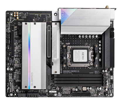 GIGABYTE B650 AERO G moderkort AMD B650 AM5-sockel ATX
