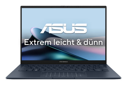 ASUS Zenbook 14 OLED UX3405CA-QL205W Intel Core Ultra 9 285H Bärbar dator 35,6 cm (14") Pekskärm WUXGA 32 GB LPDDR5x-SDRAM 1 TB SSD Wi-Fi 7 (802.11be) Windows 11 Home tyska Blå