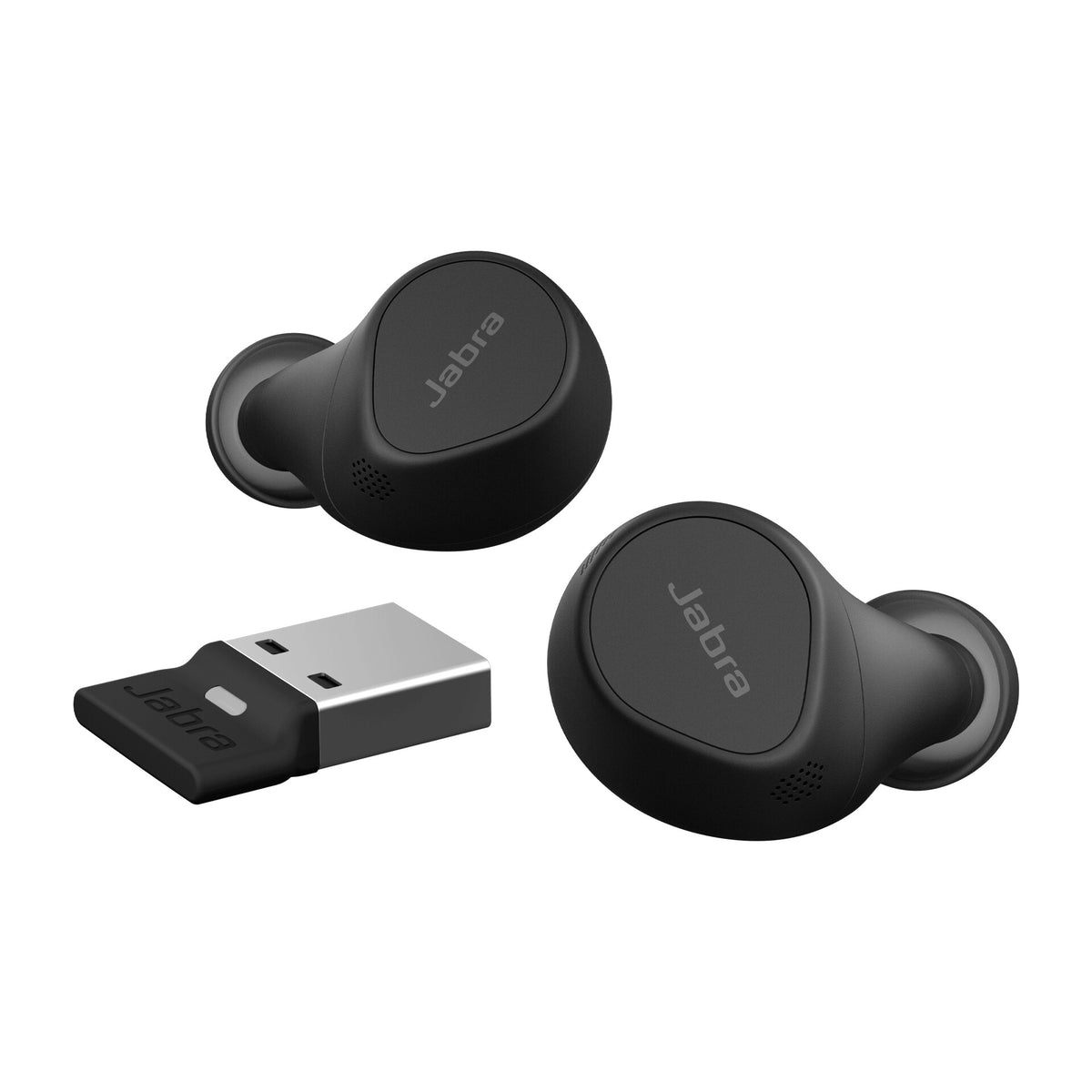 Jabra Evolve2 Buds Headset True Wireless Stereo (TWS) I öra Samtal/musik Bluetooth Svart