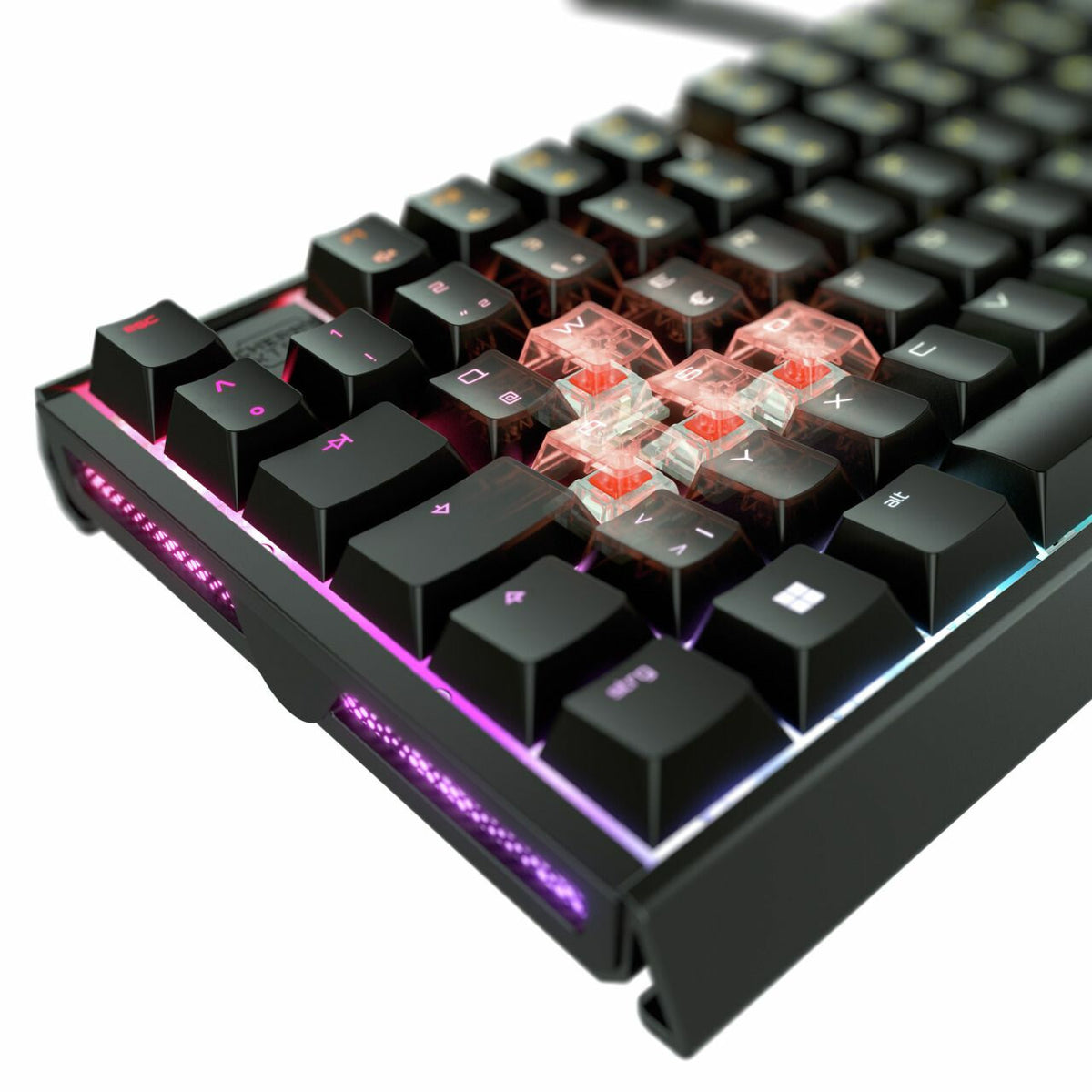 CHERRY XTRFY MX 3.1 tangentbord Spela USB QWERTZ tyska Svart