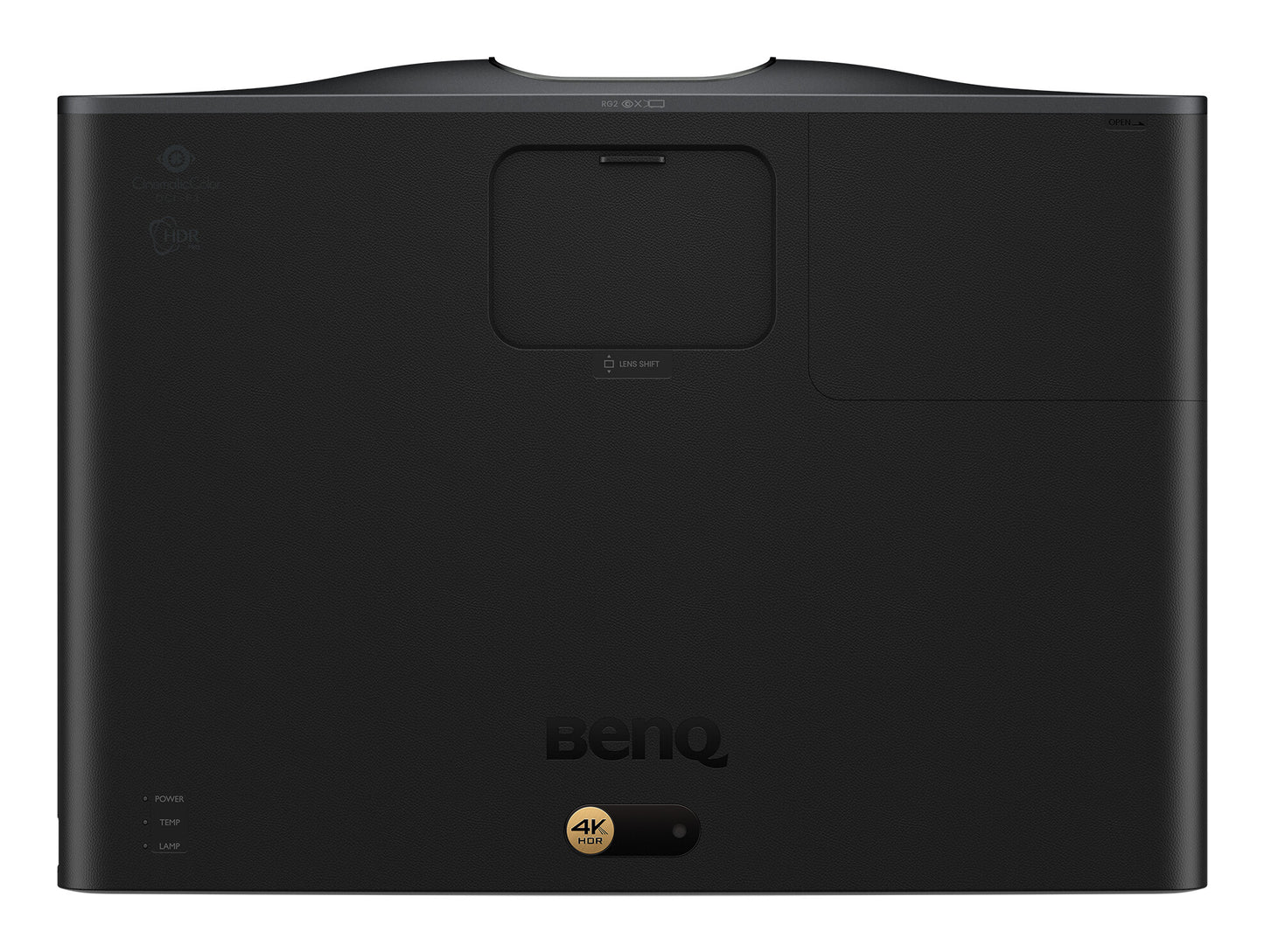 BenQ W2720i Standard throw-projektor 2500 ANSI-lumen DLP UHD 4K (3840x2160) 3D kompatibilitet Svart