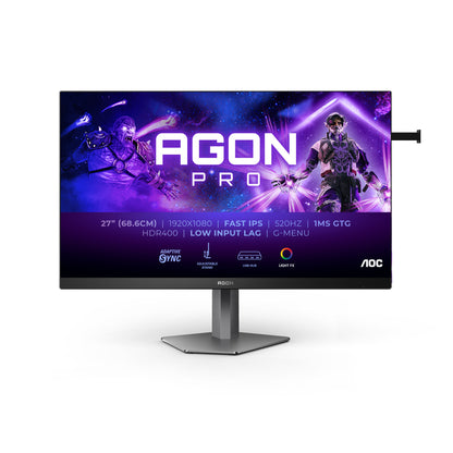 AOC G2 AG276FK platta pc-skärmar 68,6 cm (27") 1920 x 1080 pixlar Full HD LED Svart, Grå