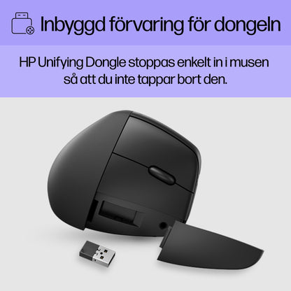 HP 925 ergonomisk vertikal mus