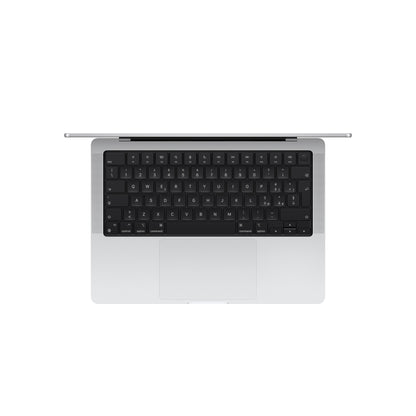 Apple MacBook Pro Apple M M4 Pro Bärbar dator 36,1 cm (14.2") 24 GB 1 TB SSD Wi-Fi 6E (802.11ax) macOS Sequoia Silver
