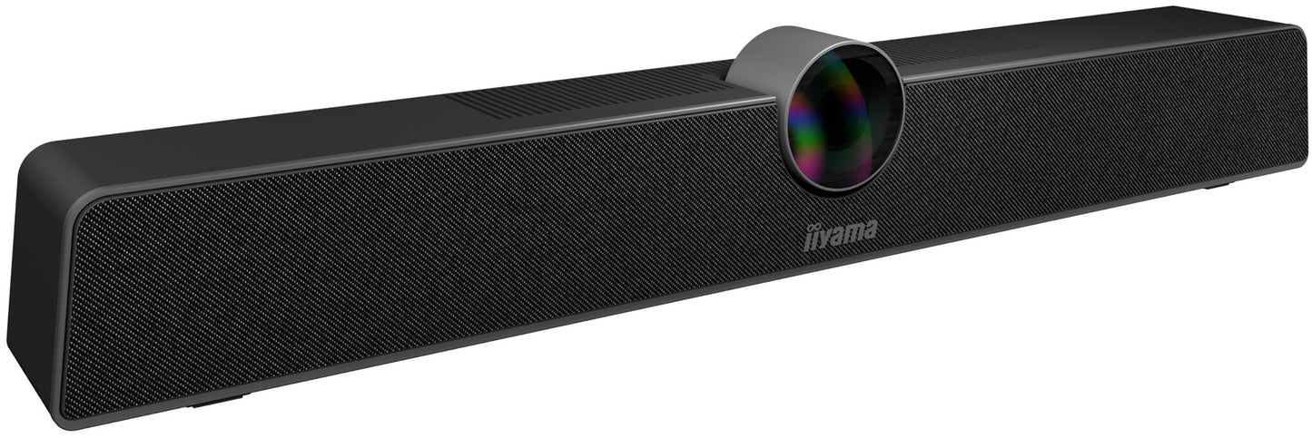 iiyama UC CAM120ULB-1 videokonferenskamera 12 MP Svart 3840 x 2160 pixlar 30 fps