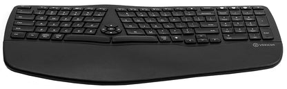 Voxicon DK-E902WLB tangentbord Kontor Trådlös RF + Bluetooth QWERTY Nordic Svart