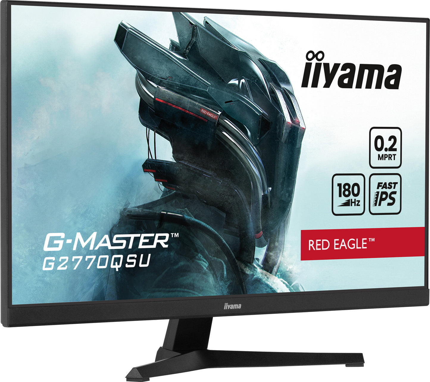iiyama G-MASTER G2770QSU-B6 platta pc-skärmar 68,6 cm (27") 2560 x 1440 pixlar Wide Quad HD LED Svart