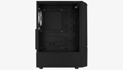 Aerocool Quantum Mesh-G-BK-V2 Midi Tower Svart