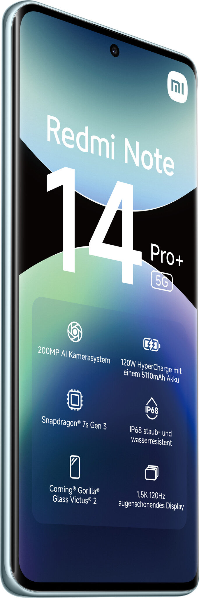 Xiaomi Redmi Note 14 Pro+ 5G 16,9 cm (6.67") Dubbla SIM-kort USB Type-C 8 GB 256 GB 5110 mAh Blå