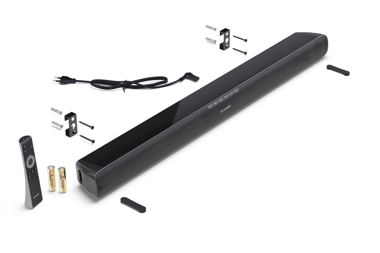 Sharp HT-SB100 soundbar-högtalare Svart 2.0 kanaler 75 W