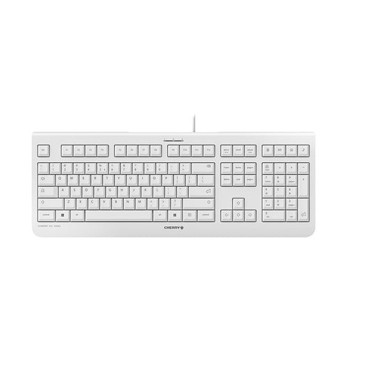 CHERRY KC 1000 tangentbord Universal USB QWERTY Engelska (USA) Grå