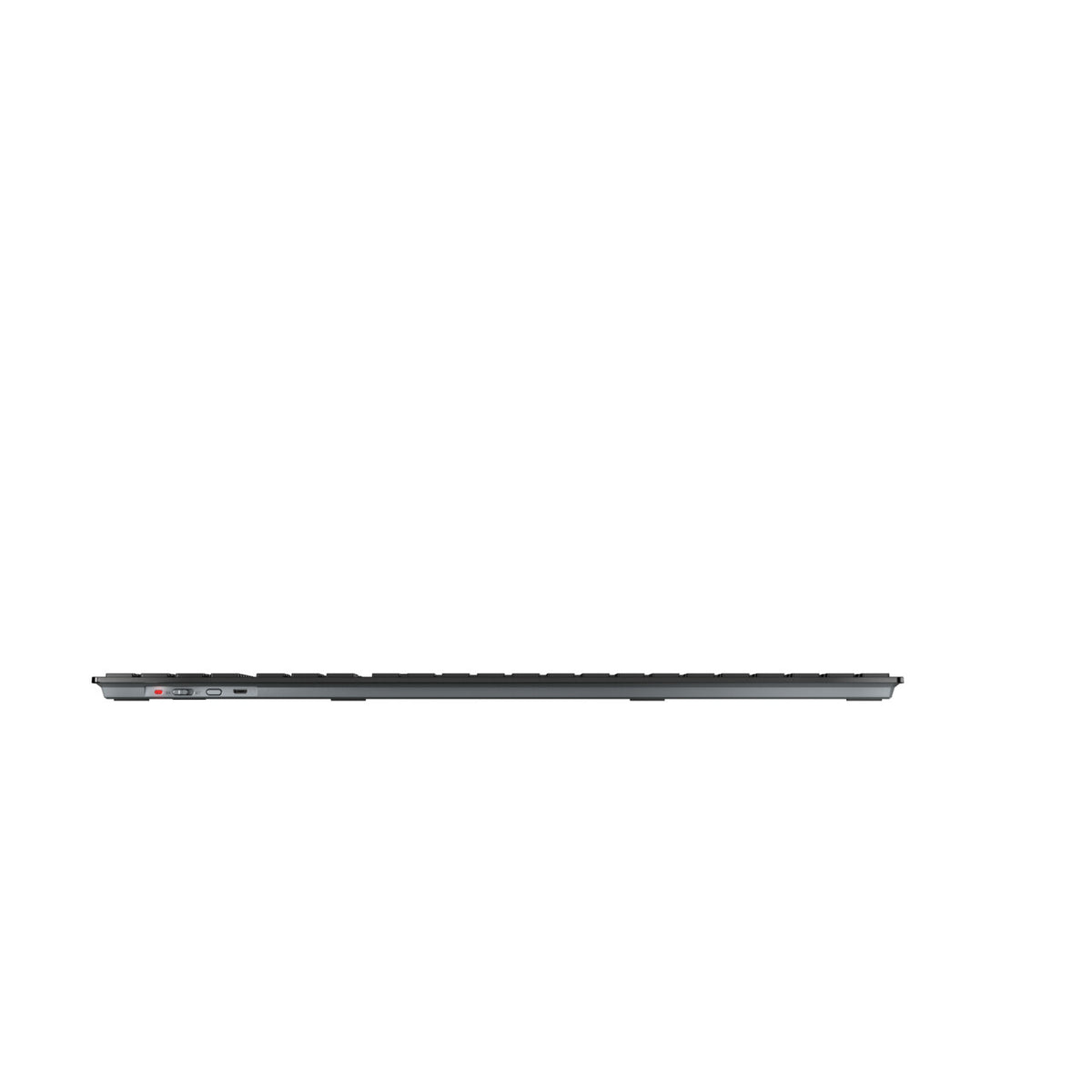 CHERRY DW 9500 SLIM tangentbord Mus inkluderad Universal Trådlös RF + Bluetooth QWERTY Nordic Svart, Grå