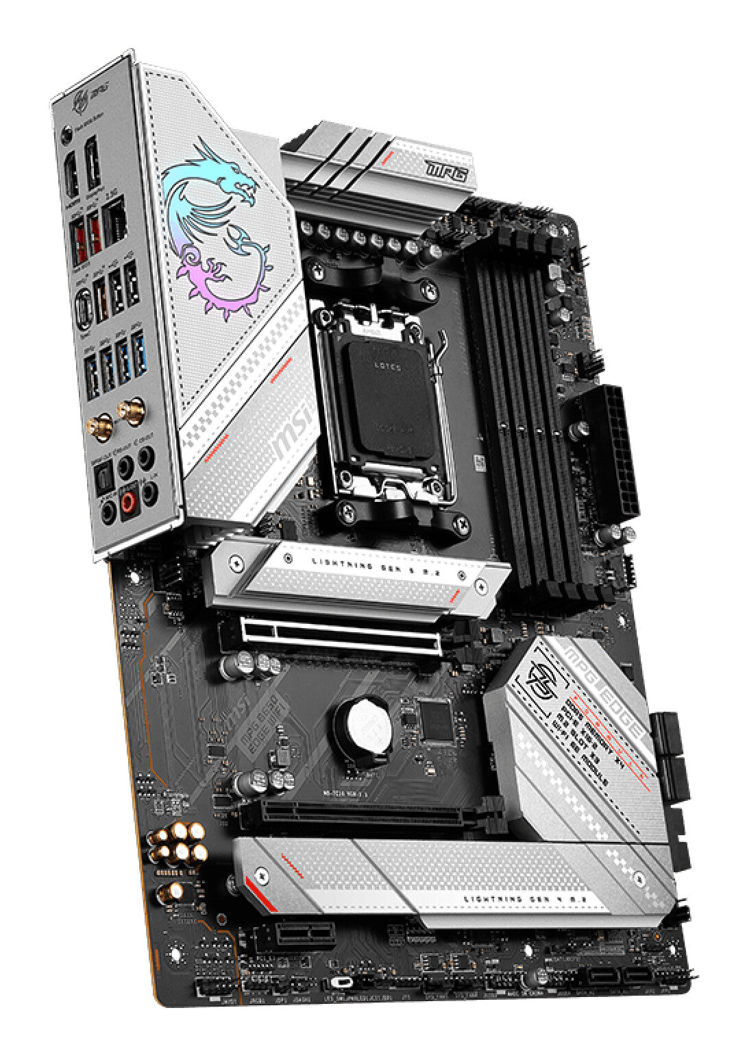 MSI MPG B650 EDGE WIFI moderkort AMD B650 AM5-sockel ATX