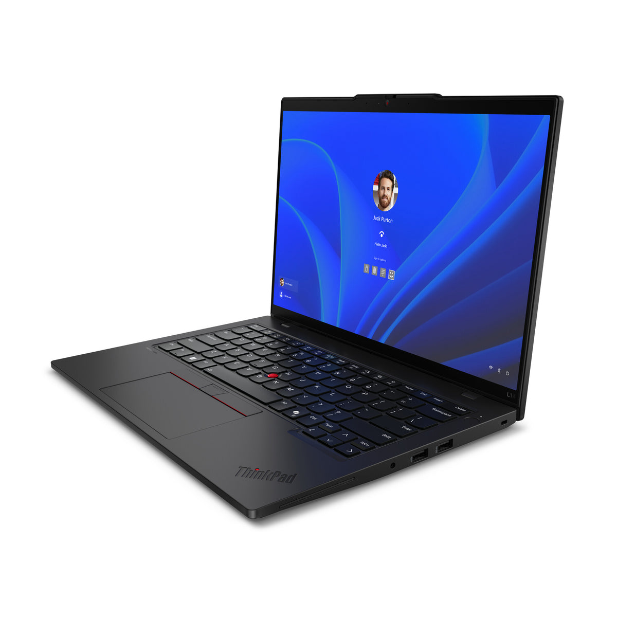 Lenovo ThinkPad L14 Gen 5 (AMD) AMD Ryzen™ 5 7535U Bärbar dator 35,6 cm (14") WUXGA 16 GB DDR5-SDRAM 512 GB SSD Wi-Fi 6E (802.11ax) Windows 11 Pro Spansk Svart