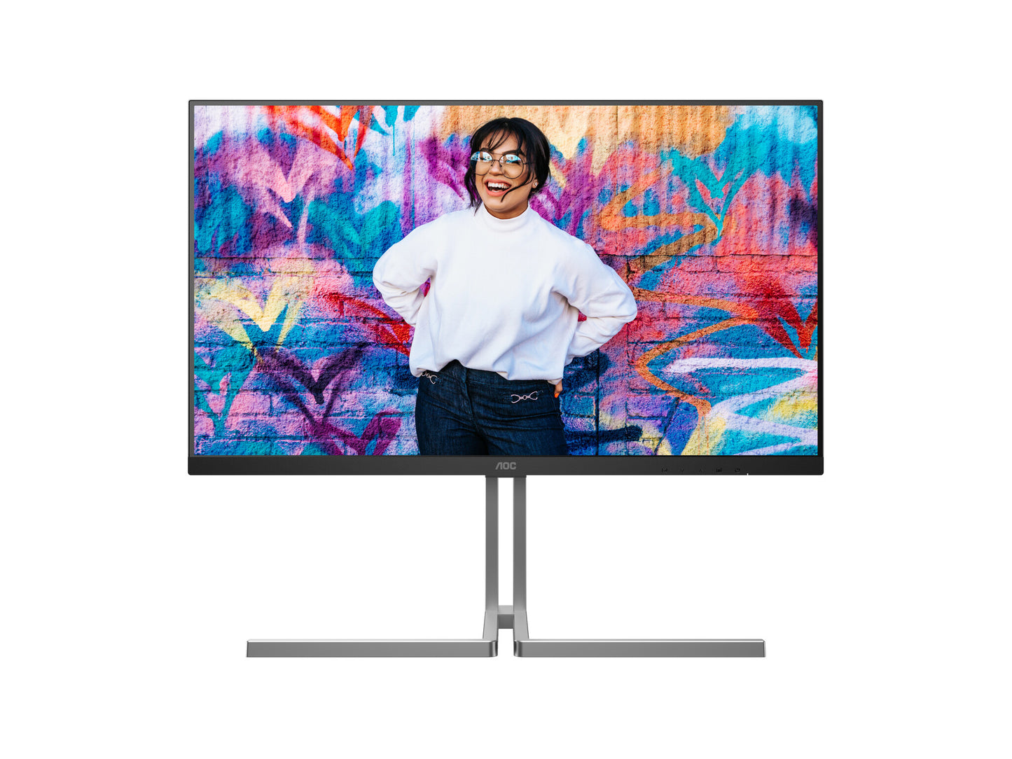 AOC U3 U32U3CV platta pc-skärmar 80 cm (31.5") 3840 x 2160 pixlar 4K Ultra HD LCD Svart