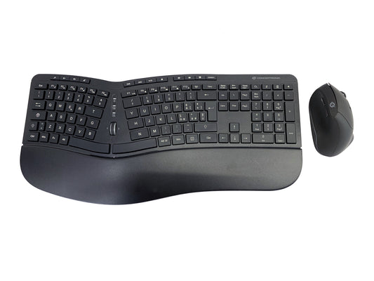 Conceptronic ORAZIO02IT tangentbord Mus inkluderad Kontor RF Trådlös QWERTY Italiensk Svart