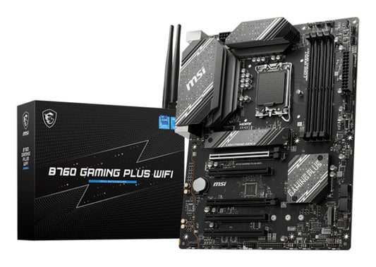 MSI B760 GAMING PLUS WIFI moderkort Intel B760 LGA 1700 ATX