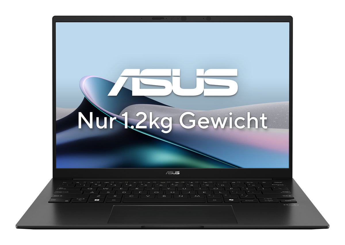 ASUS Zenbook 14 OLED UM3406GA-QD032W Copilot+ PC AMD Ryzen AI 7 445 Bärbar dator 35,6 cm (14") WUXGA 32 GB LPDDR5x-SDRAM 1 TB SSD Wi-Fi 6E (802.11ax) Windows 11 Home Svart