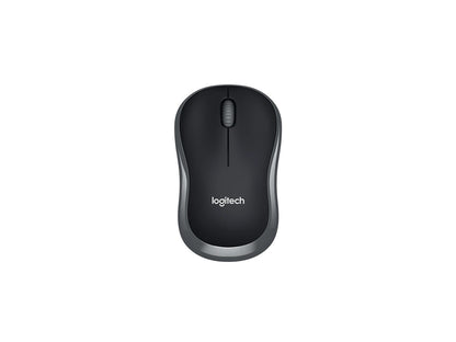 Logitech Wireless Combo MK330 tangentbord Mus inkluderad Kontor USB QWERTY Amerikanskt internationellt Svart