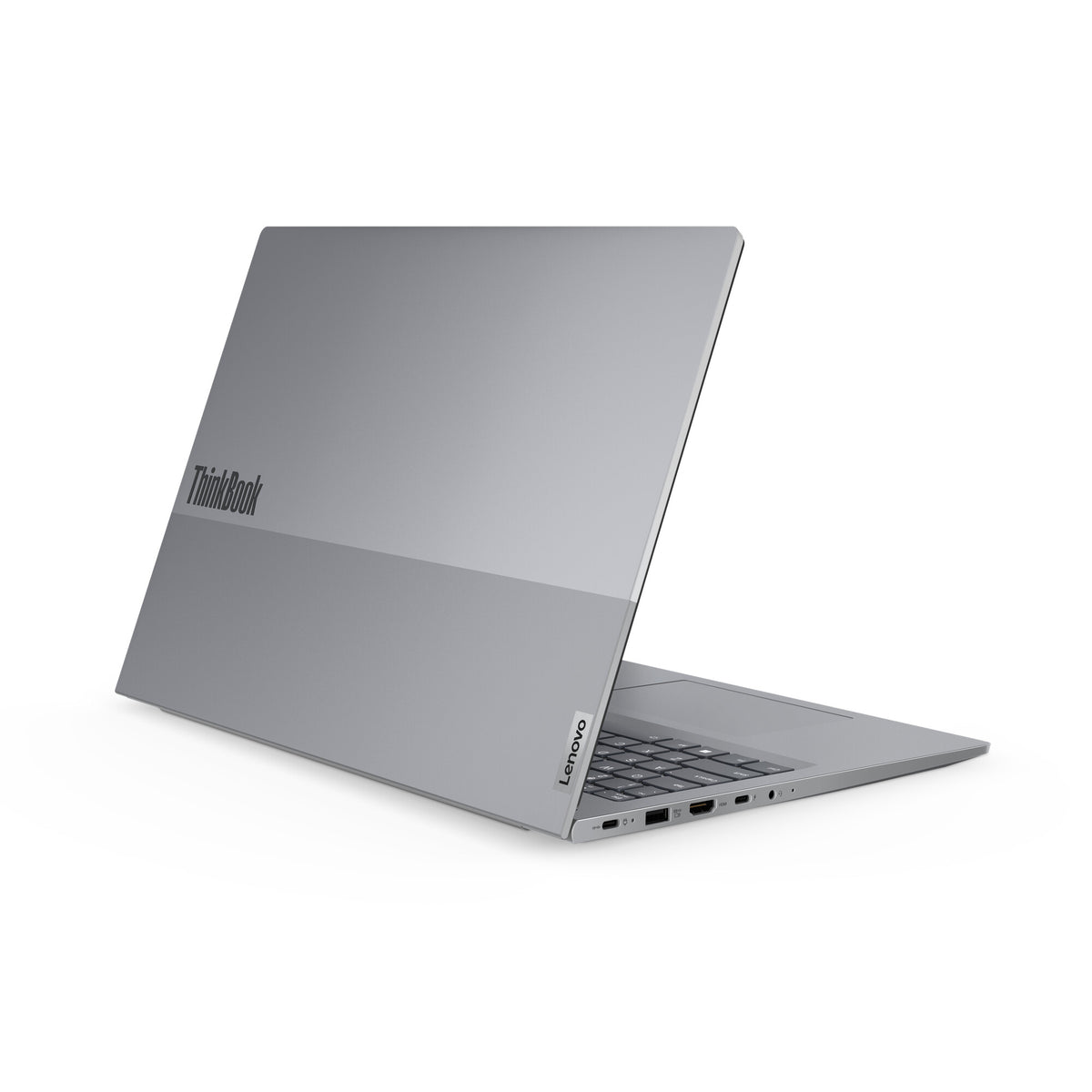 Lenovo ThinkBook 16 G7 ARP AMD Ryzen™ 5 7535HS Bärbar dator 40,6 cm (16") WUXGA 32 GB DDR5-SDRAM 1 TB SSD Wi-Fi 6E (802.11ax) Windows 11 Pro tyska Grå