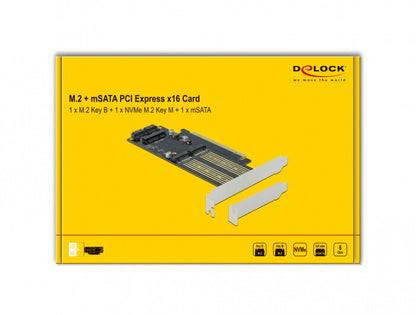 DeLOCK 90486 nätverkskort/adapters Intern M.2