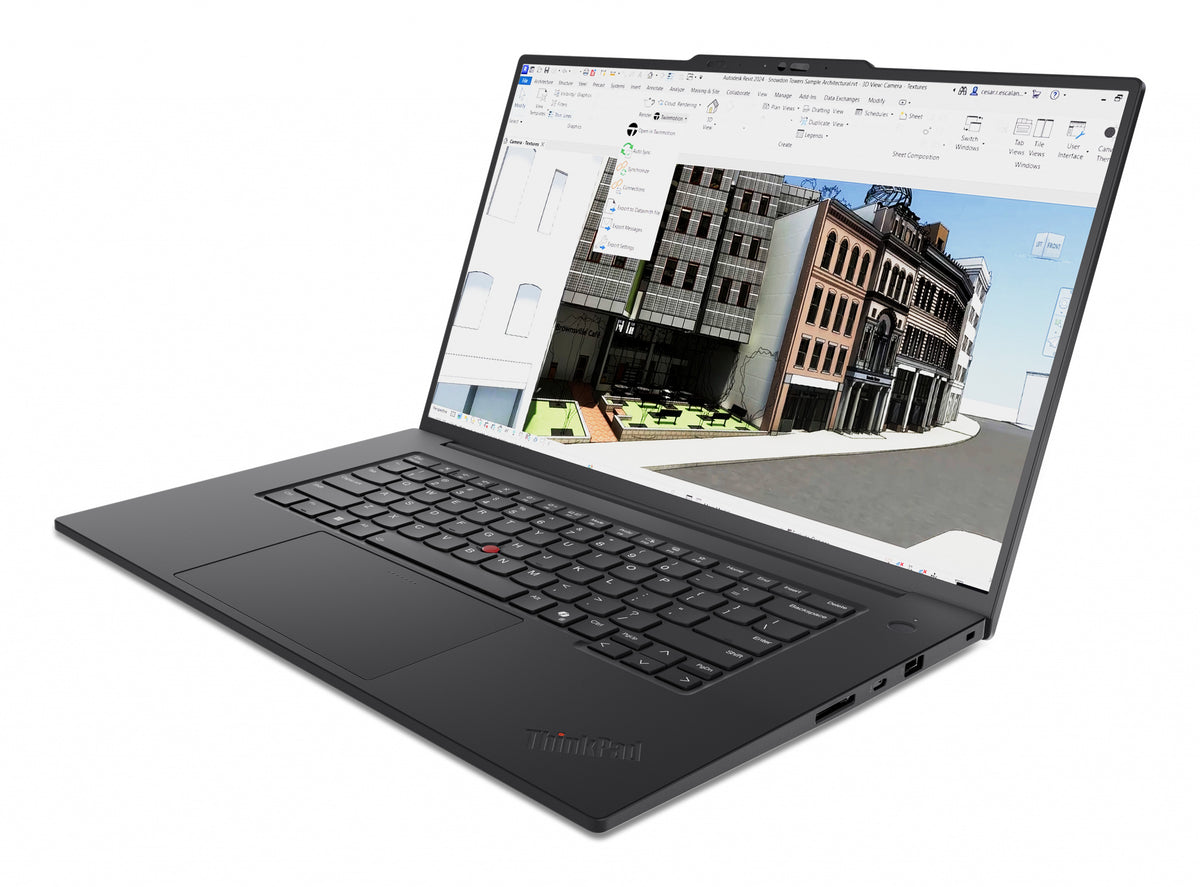 Lenovo ThinkPad T1g Gen 8 Intel Core Ultra 7 255H Bärbar dator 40,6 cm (16") WUXGA 32 GB LPDDR5x-SDRAM 1 TB SSD NVIDIA GeForce RTX 5060 Wi-Fi 7 (802.11be) Windows 11 Pro tyska Svart