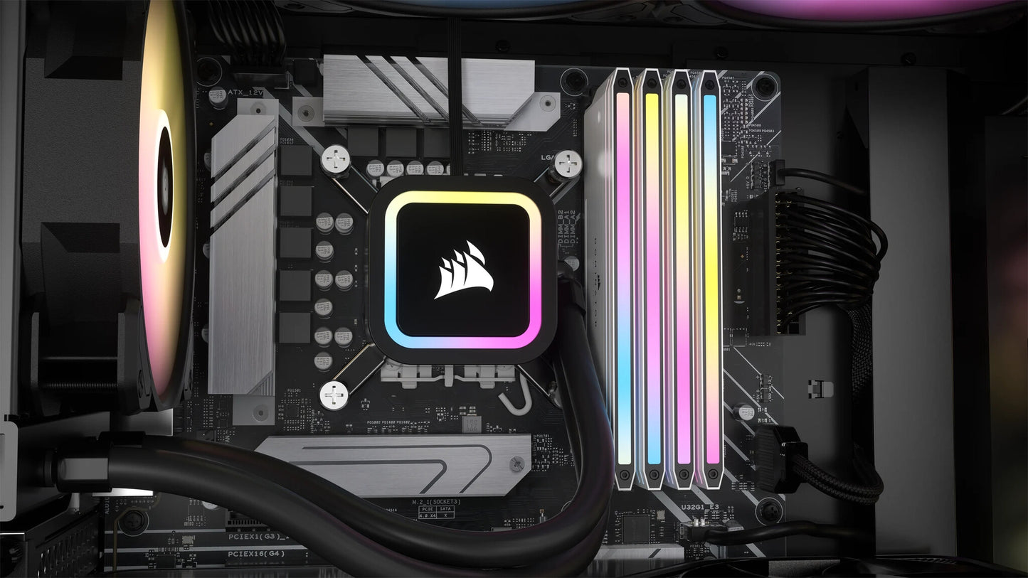 Corsair Dominator Titanium CMP64GX5M2B6400C32W RAM-minnen 64 GB 2 x 32 GB DDR5 6400 MHz