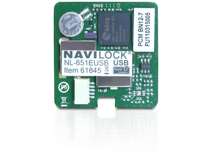 Navilock NL-651EUSB GPS-mottagare USB 50 kanaler Brun, Vit