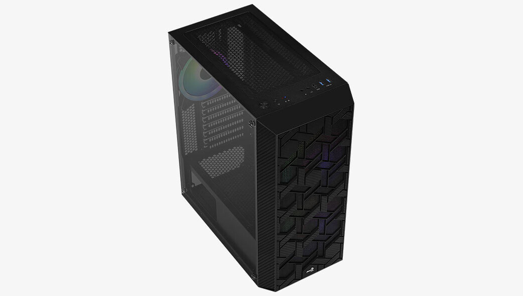 Aerocool Hive-G-BK-v1 Midi Tower