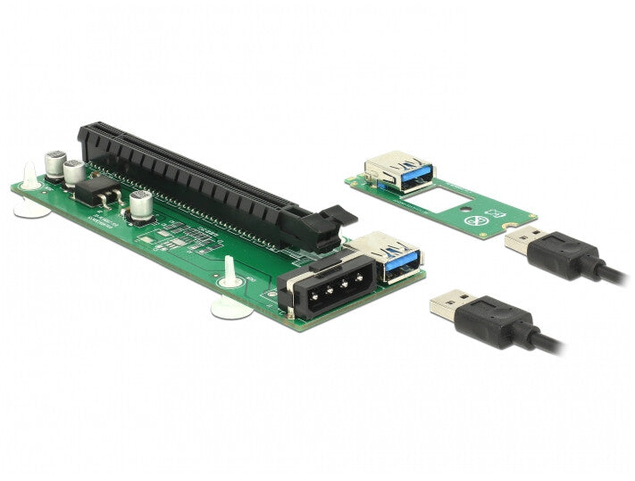 DeLOCK 41428 nätverkskort/adapters Intern PCIe, USB 3.2 Gen 1 (3.1 Gen 1)