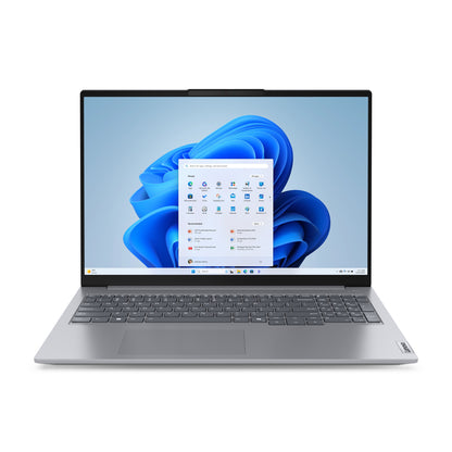 Lenovo ThinkBook 16 G7 ARP AMD Ryzen™ 5 7535HS Bärbar dator 40,6 cm (16") WUXGA 32 GB DDR5-SDRAM 1 TB SSD Wi-Fi 6E (802.11ax) Windows 11 Pro tyska Grå
