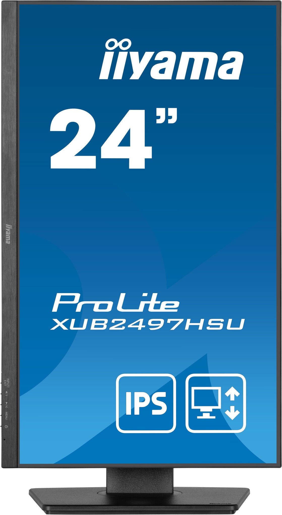 iiyama XUB2497HSU-B2 platta pc-skärmar 60,5 cm (23.8") 1920 x 1080 pixlar Full HD LED Svart