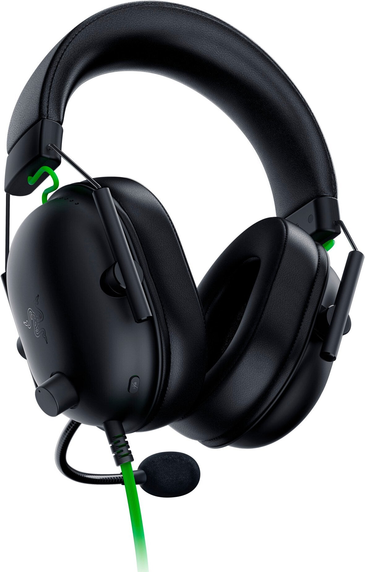 Razer Blackshark V2 X Headset Kabel Huvudband Spela Svart, Grön