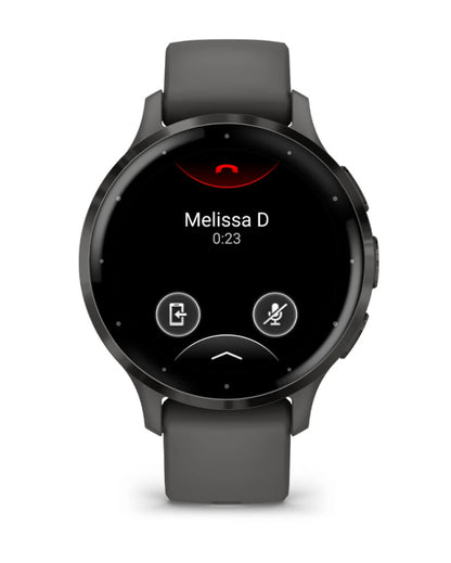 Garmin Venu 3S 3,05 cm (1.2") AMOLED 41 mm Digital 390 x 390 pixlar Pekskärm Grå Wi-Fi GPS