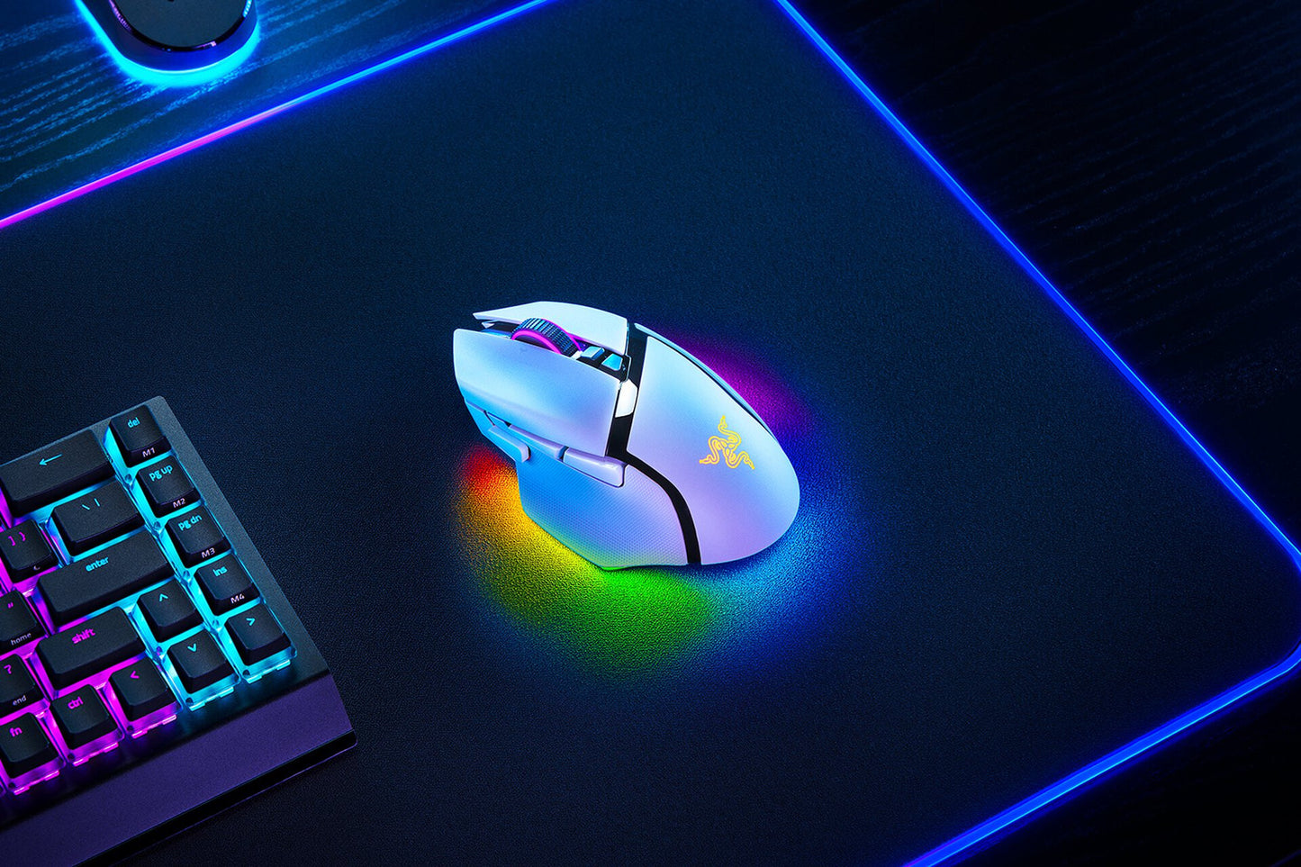 Razer Basilisk V3 Pro 35K datormöss Spela högerhand RF Wireless + Bluetooth + USB Type-A Optisk 35000 DPI