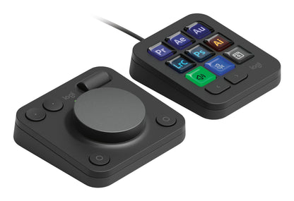 Logitech MX Creative Console Keypad Bluetooth/USB grafit