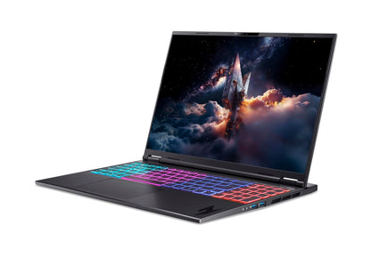 Acer Nitro 16S AI AN16S-61-R9ZH AMD Ryzen AI 9 365 Bärbar dator 40,6 cm (16") WQXGA 32 GB DDR5-SDRAM 1 TB SSD NVIDIA GeForce RTX 5070 Wi-Fi 6E (802.11ax) Windows 11 Home tyska Svart