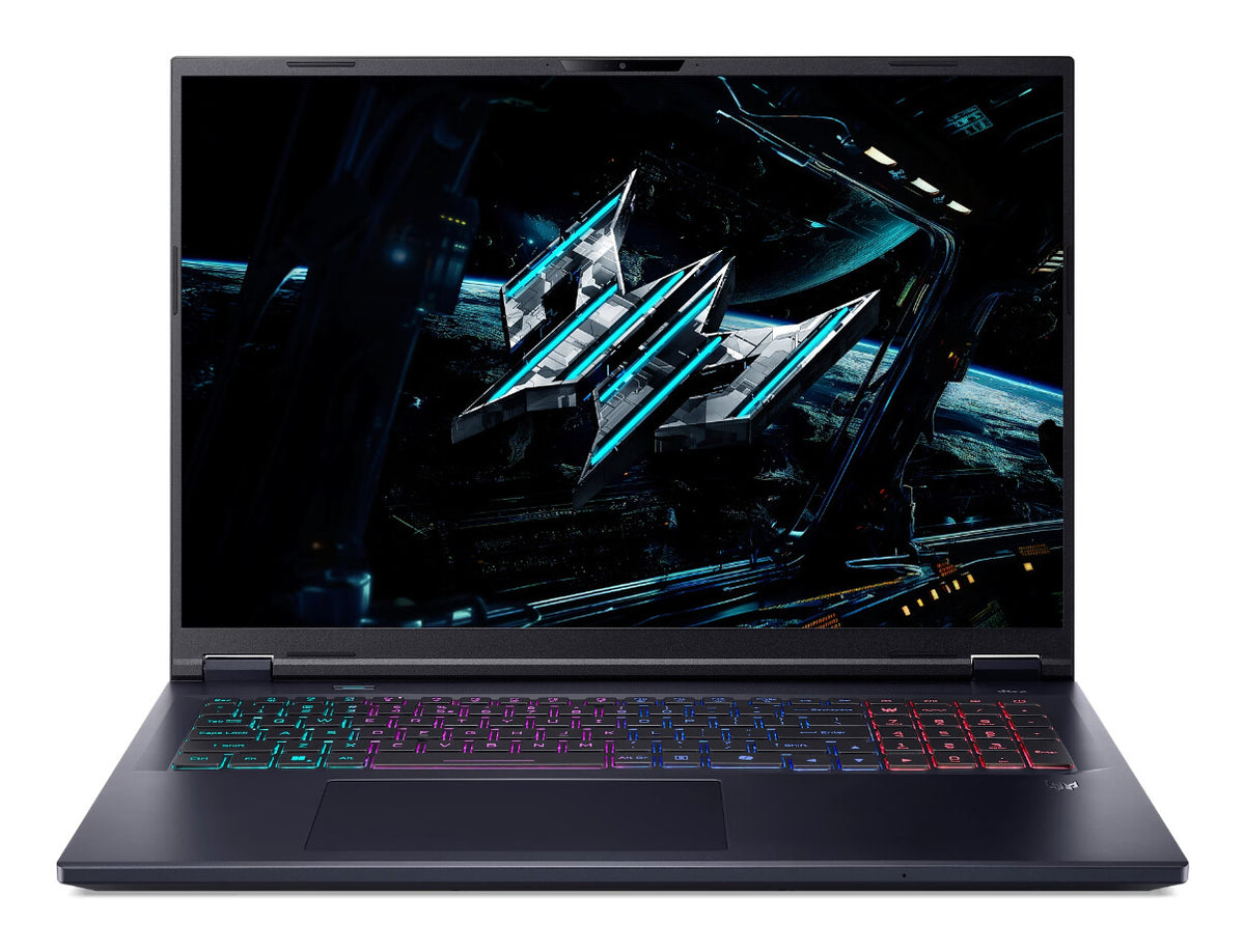 Acer Predator Helios Neo 18 AI PHN18-72-75PV Intel Core Ultra 7 255HX Bärbar dator 45,7 cm (18") WQXGA 32 GB DDR5-SDRAM 1 TB SSD NVIDIA GeForce RTX 5060 Wi-Fi 6 (802.11ax) Windows 11 Home Svart