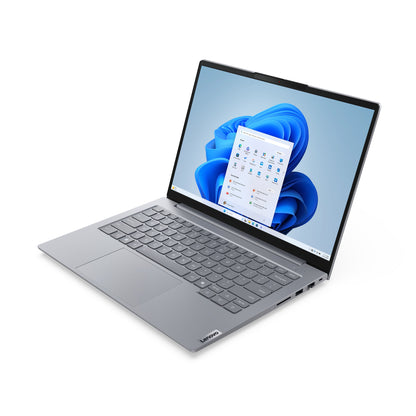 Lenovo ThinkBook 14 G8 IAL Intel Core Ultra 5 135H Bärbar dator 35,6 cm (14") WUXGA 16 GB DDR5-SDRAM 512 GB SSD Wi-Fi 6E (802.11ax) Windows 11 Pro Nordic Grå