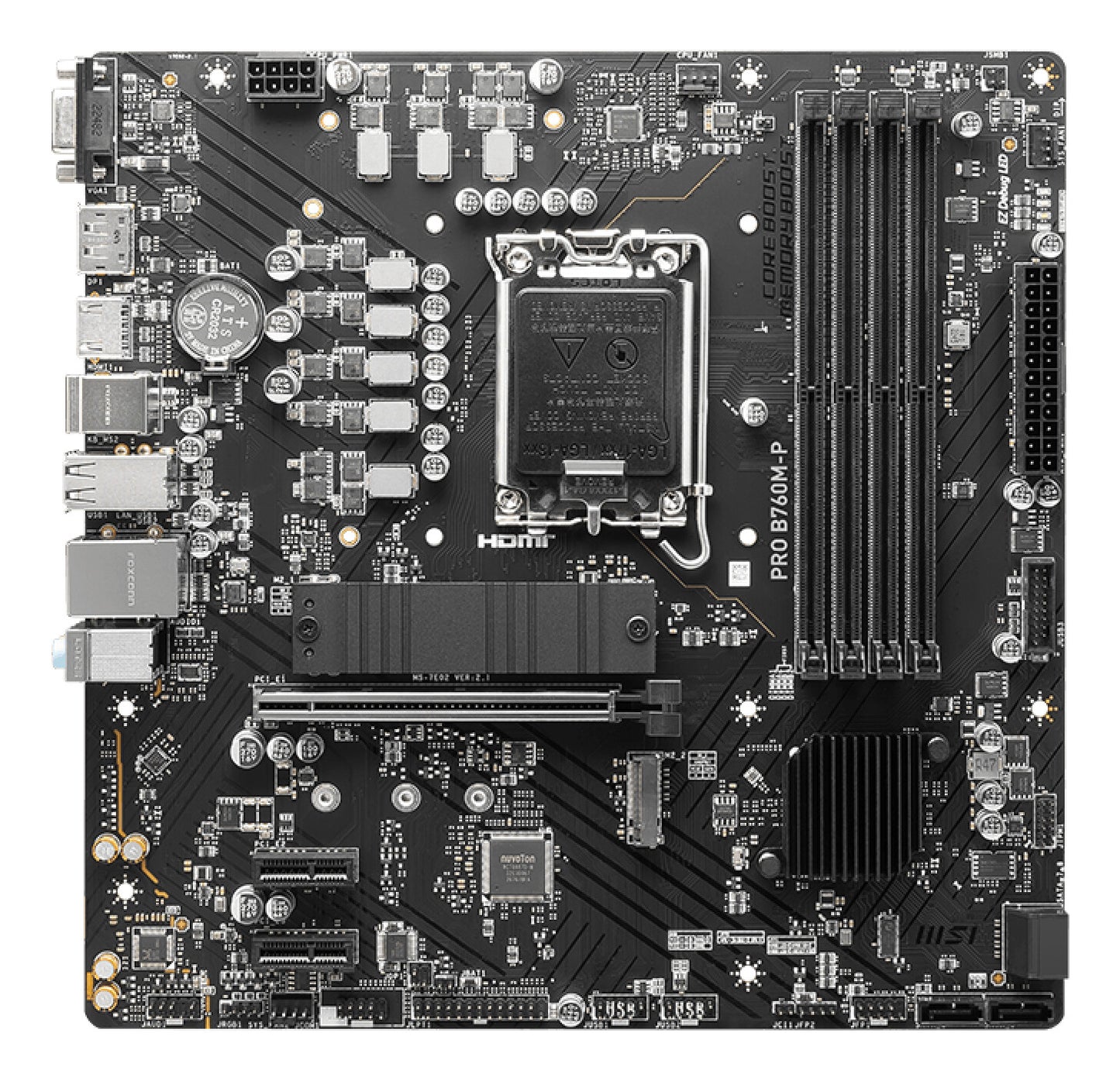 MSI PRO B760M-P moderkort Intel B760 LGA 1700 micro ATX