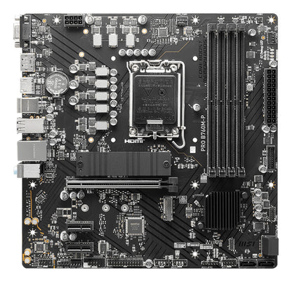 MSI PRO B760M-P moderkort Intel B760 LGA 1700 micro ATX