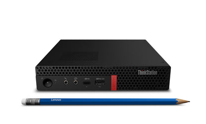 T1A Lenovo ThinkStation P330 Refurbished Intel® Core™ i7 i7-9700T 64 GB DDR4-SDRAM 512 GB SSD NVIDIA® Quadro® P620 Windows 10 Pro Mini PC Arbetsstation Svart