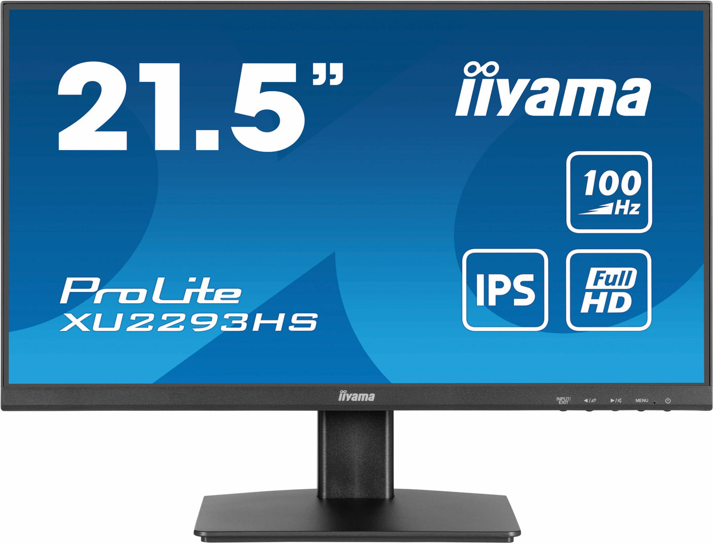 iiyama ProLite XU2293HS-B6 platta pc-skärmar 54,6 cm (21.5") 1920 x 1080 pixlar Full HD LED Svart