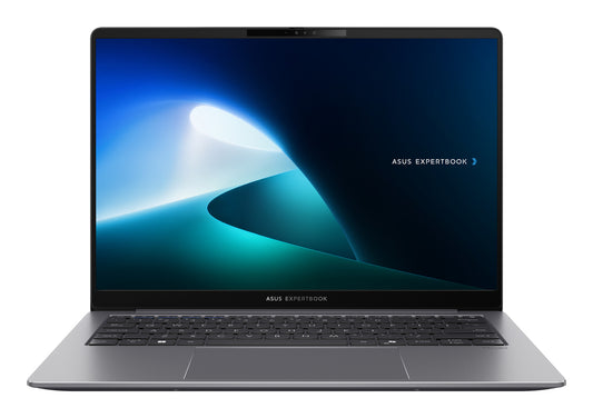 ASUS ExpertBook P5 P5405CSA-NZ0777X Intel Core Ultra 5 226V Bärbar dator 35,6 cm (14") WQXGA 16 GB LPDDR5x-SDRAM 512 GB SSD Wi-Fi 6E (802.11ax) Windows 11 Pro tyska Grå